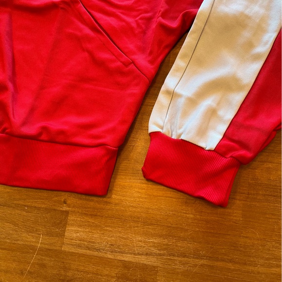 ADIDAS Women’s Red-White Tiro Track Suit - Picture 9 of 16